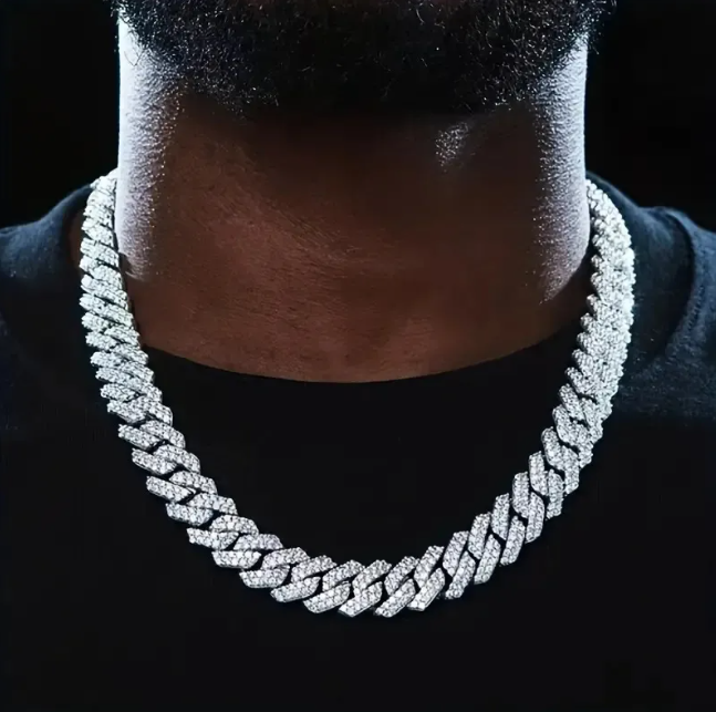 Men’s 14mm Cuban Link Chain Necklace