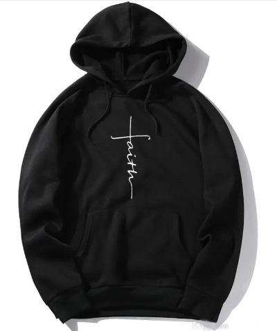 Female Faith Printed Hoodie
