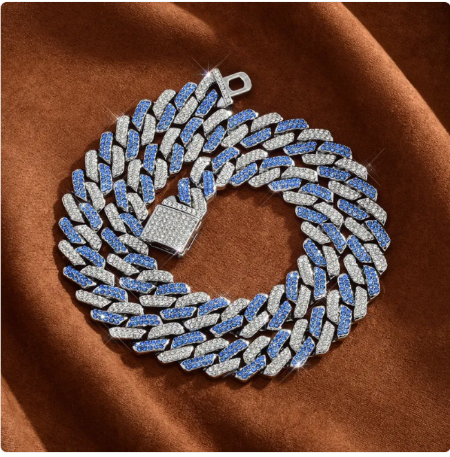 Men’s 14mm Cuban Link Chain Necklace