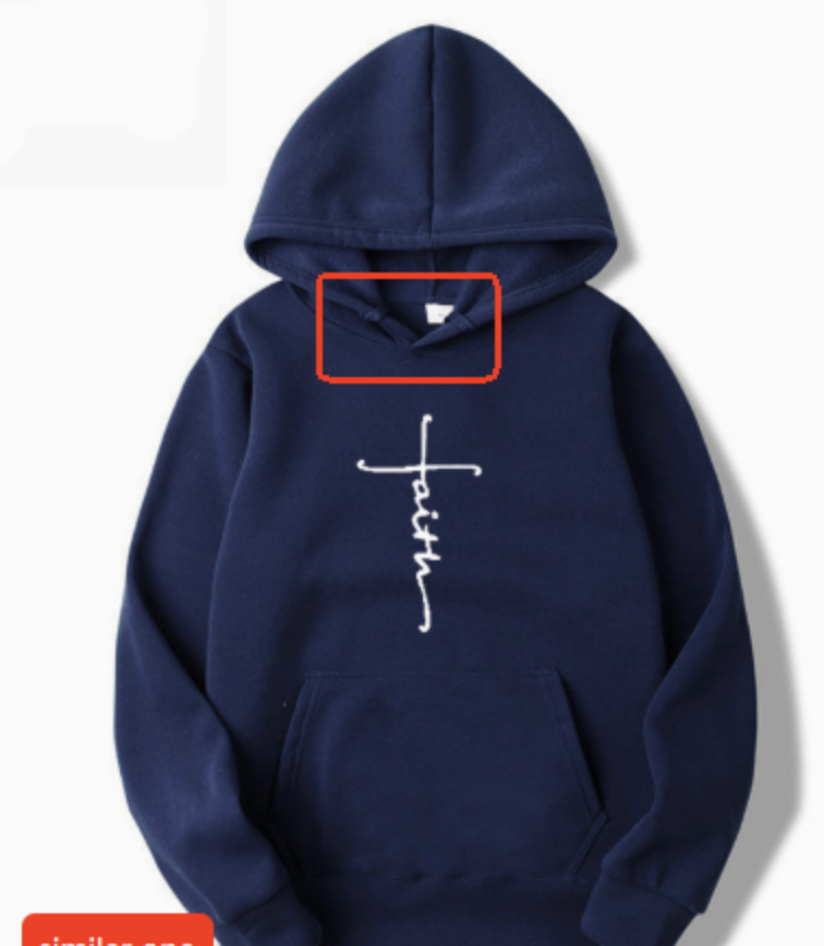 Female Faith Printed Hoodie