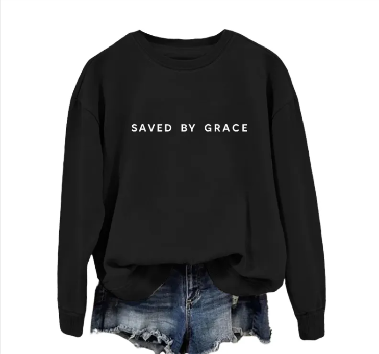 Female Graceful Faith Pullover Sweatshirt