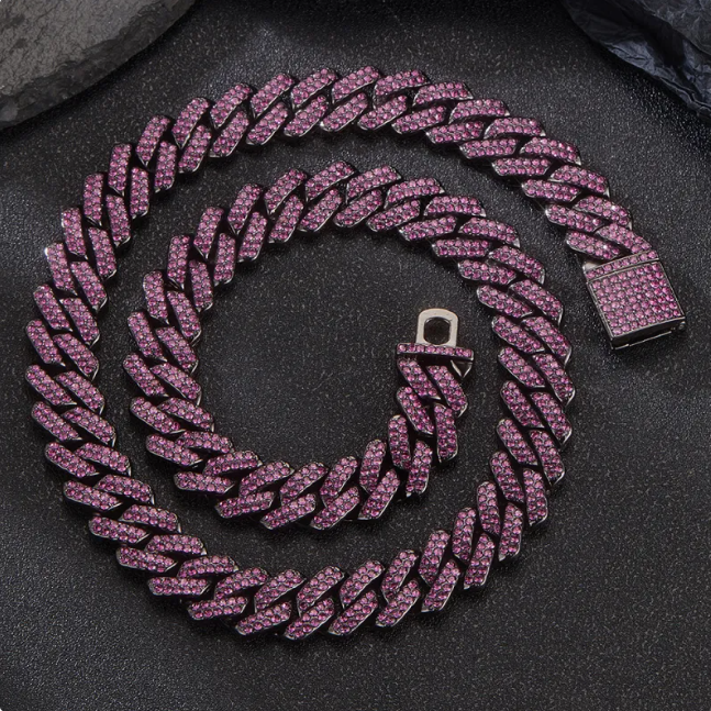 Men’s 14mm Cuban Link Chain Necklace