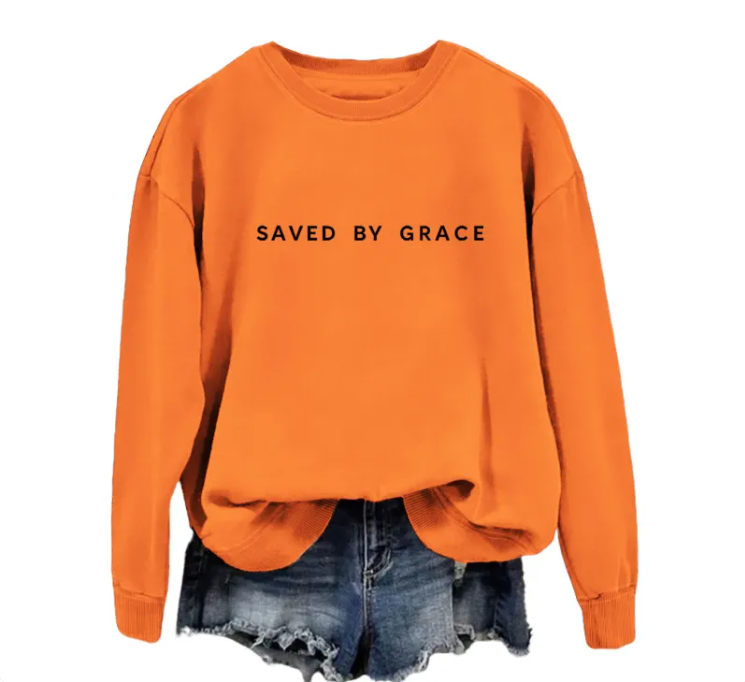 Female Graceful Faith Pullover Sweatshirt