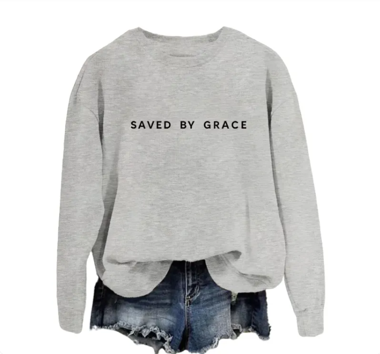 Female Graceful Faith Pullover Sweatshirt