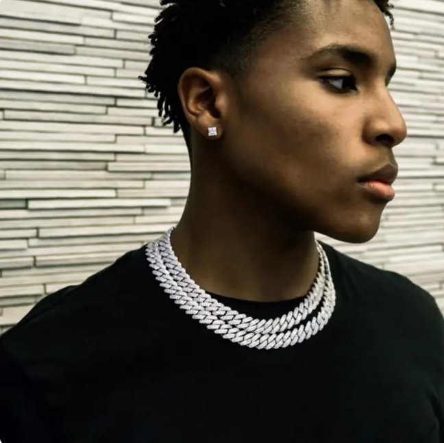 Men’s 14mm Cuban Link Chain Necklace